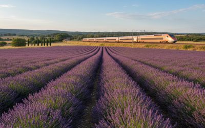 Venir aux Gîtes de Baye en train